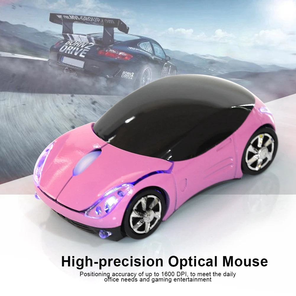 Wireless Mouse Optical 1600DPI Mac ME Tablet Gaming Portable
