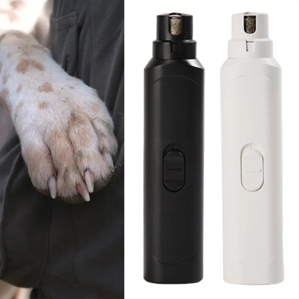 Pet Nail Grinder Dogs Claw Care Large Breed Cat Nail Grinder Quiet Nail File Pet Manicure Tools Paws Grooming & Smoothing Tool Zpaxo