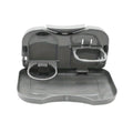 Foldable Car Backseat Tray Table with Cup Holder & Storage Car Backseat Tray Zpaxo Gray