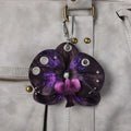 Phone Charms Phalaenopsis Orchid Keychain Keychains Keyring Imitation Flower Pendant Fashion Cloth Bag Pendant Couple Kids Zpaxo Style 10