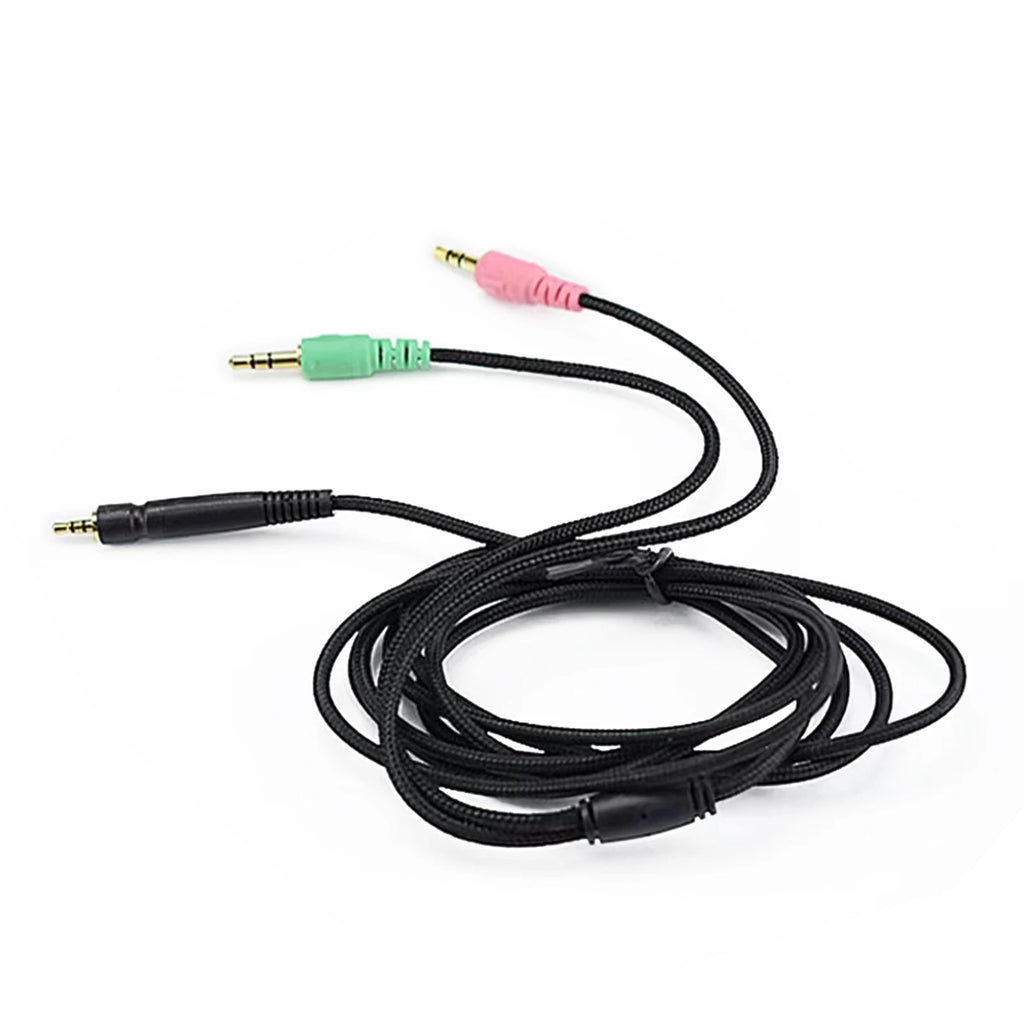 Audio Cable Replacement For Sennheiser Game One / Game Zero / PC 373D / PC37X / GSP350 / GSP500 / GSP600 Headphones Accessories
