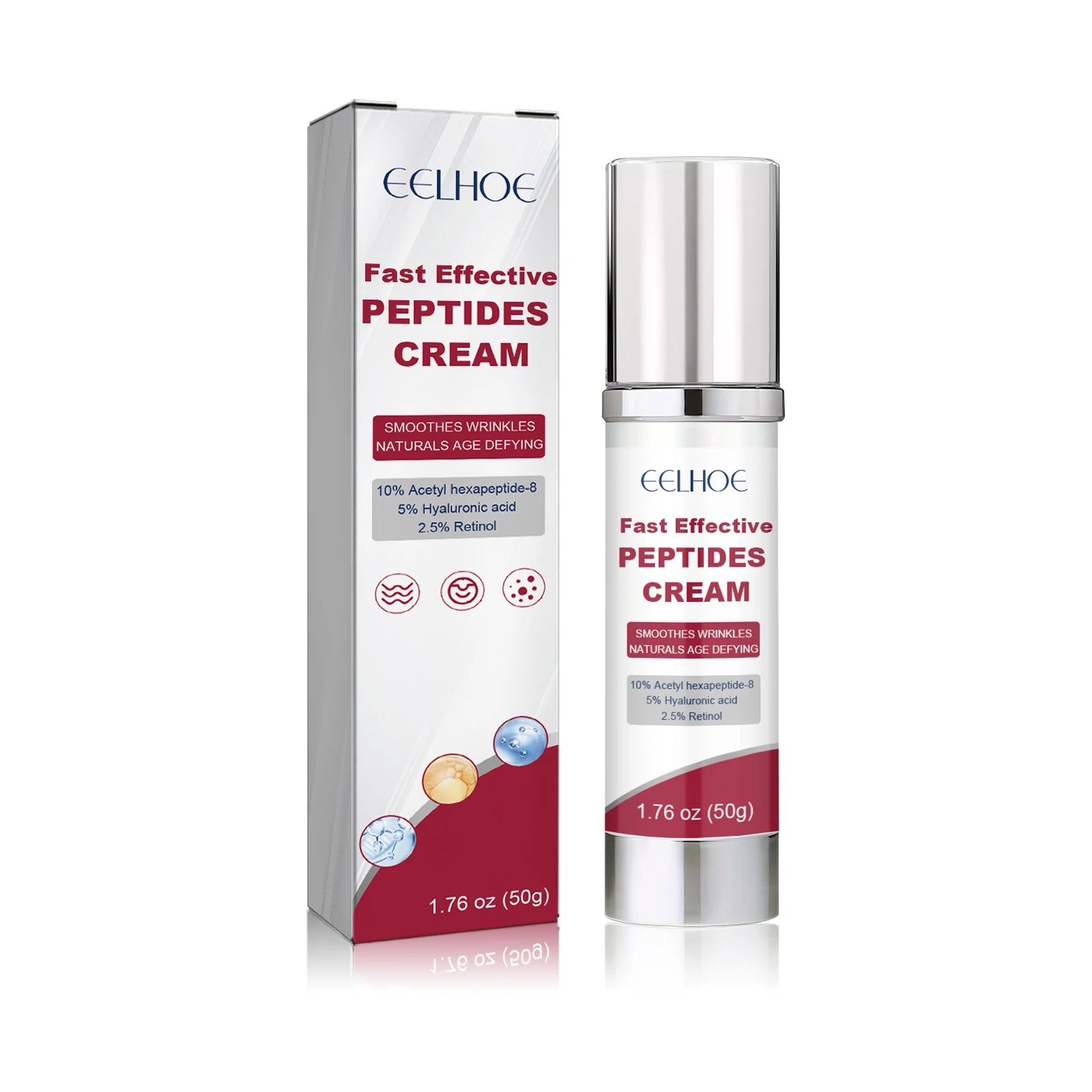 Eelhoe Anti-Aging Firming Face Cream – Day & Night 50ml Anti-Aging Face Cream Zpaxo Retinol