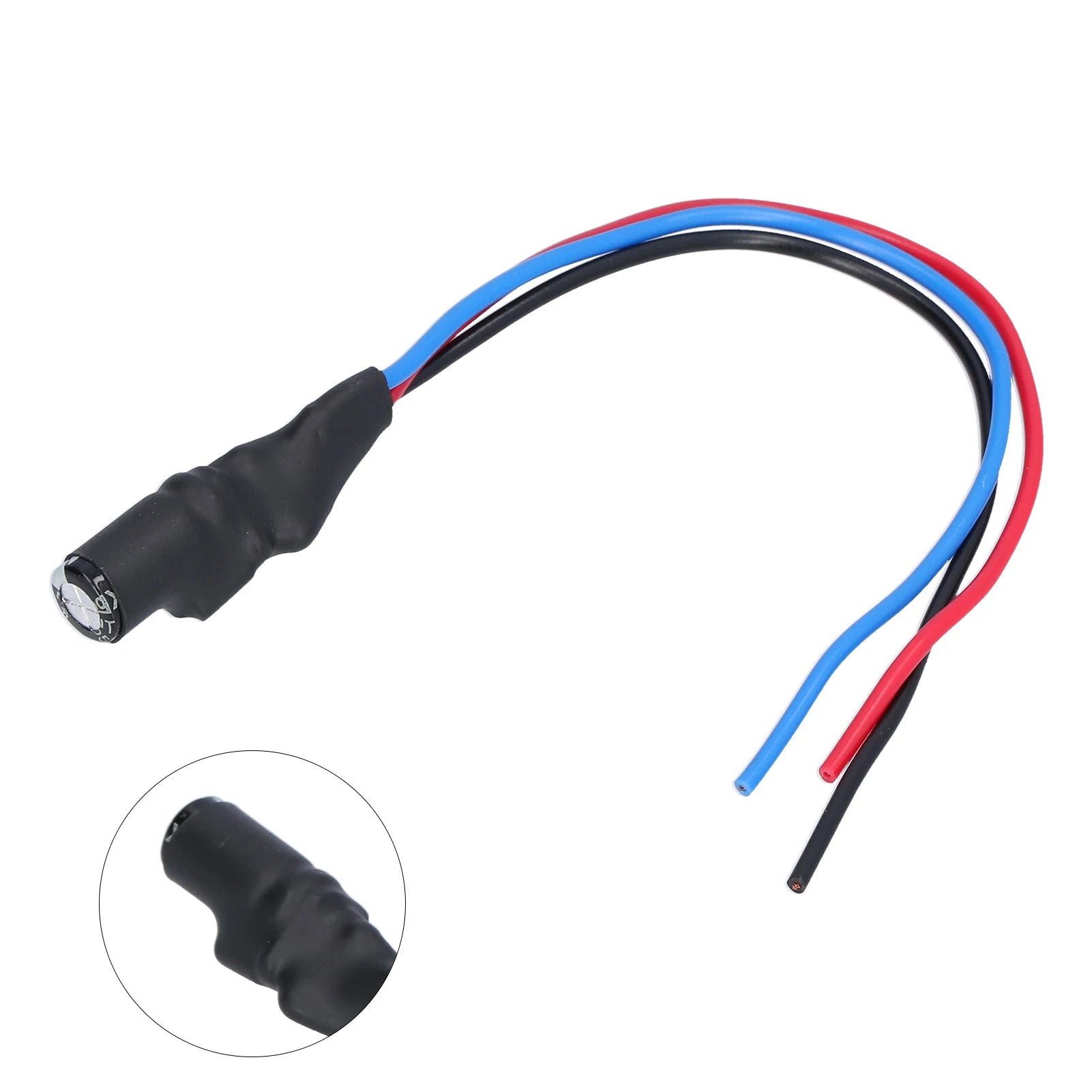 Backup Camera Rectifier Reverse Camera Signal Filter 12V Relay Capacitor Rectifier Cable for Germany/ Car Series Zpaxo
