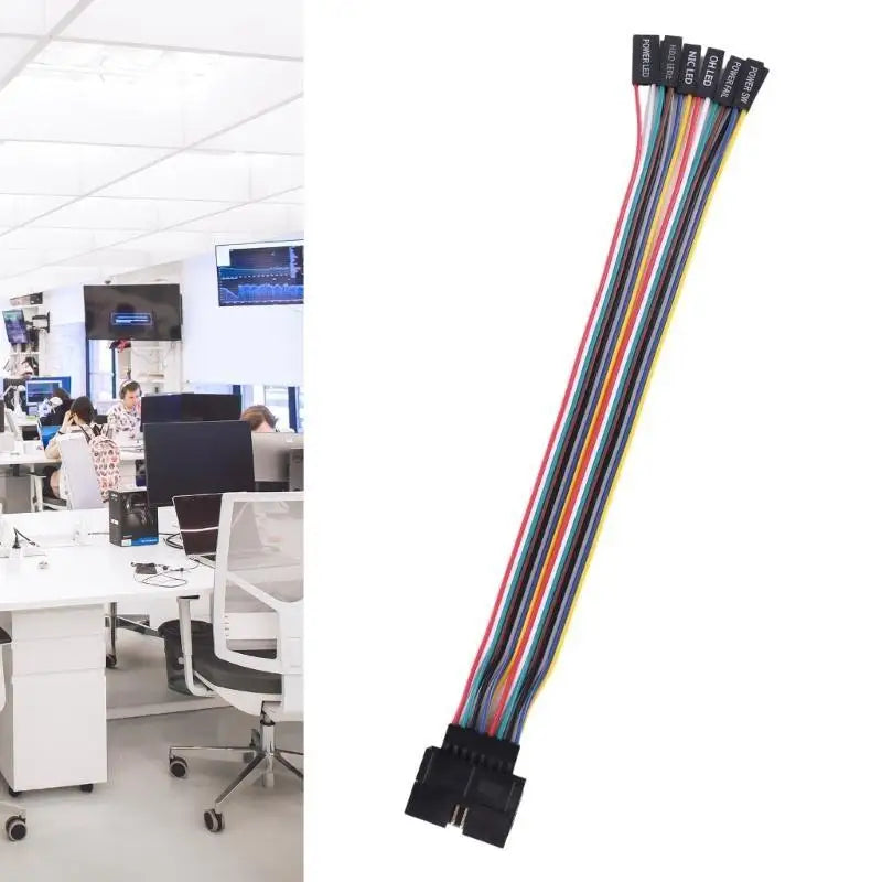 652F Host Power Cable For Mainboard to Chassis, 8Pin Design Easy to Use Zpaxo