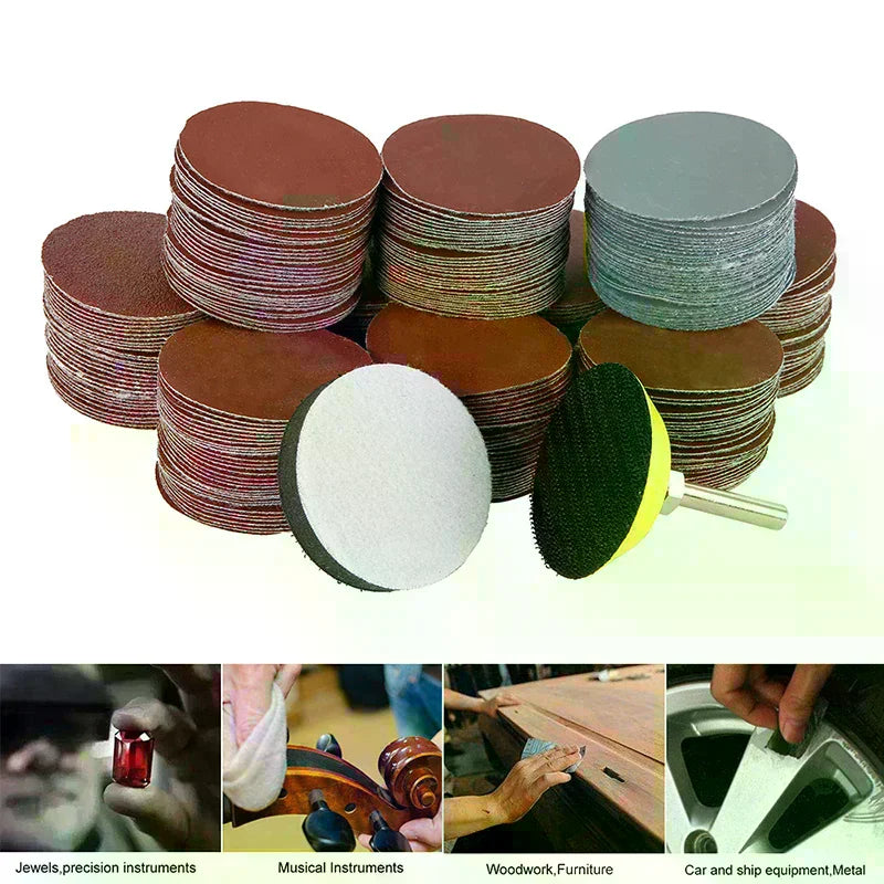 Sanding Discs Pad Drill Grinder Rotary Tools Backer Plate Includes Zpaxo