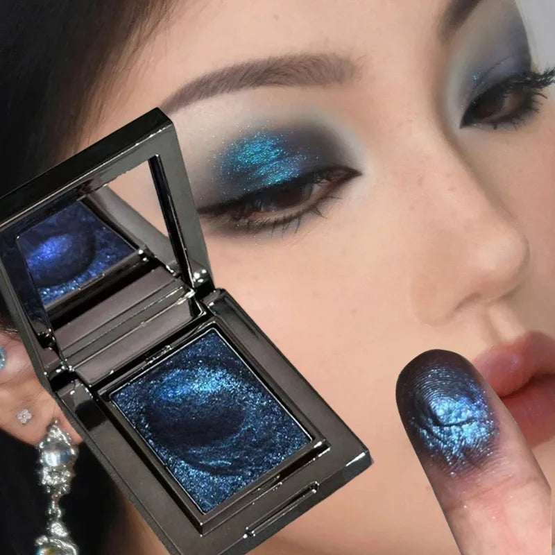 Diamond Monochrome Highlighter Eyeshadow Palette Chameleon Metallic