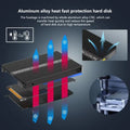652F Computer Adapter Case Heat Dissipation U 2 SFF8639 NVME Zpaxo CN