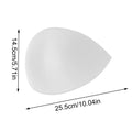 Foldable Baseball Caps Insert Breathable Invisible Hat Shaper, Reusable Caps Inner Support Maintain Hat Shape For Adults Teens Zpaxo White