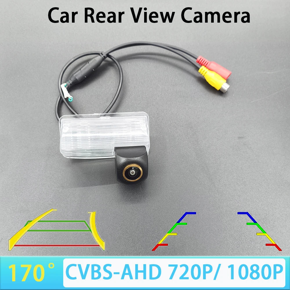 170 Degree AHD 1080P CVBS Car Rear View Camera Toyota Reiz Mark X