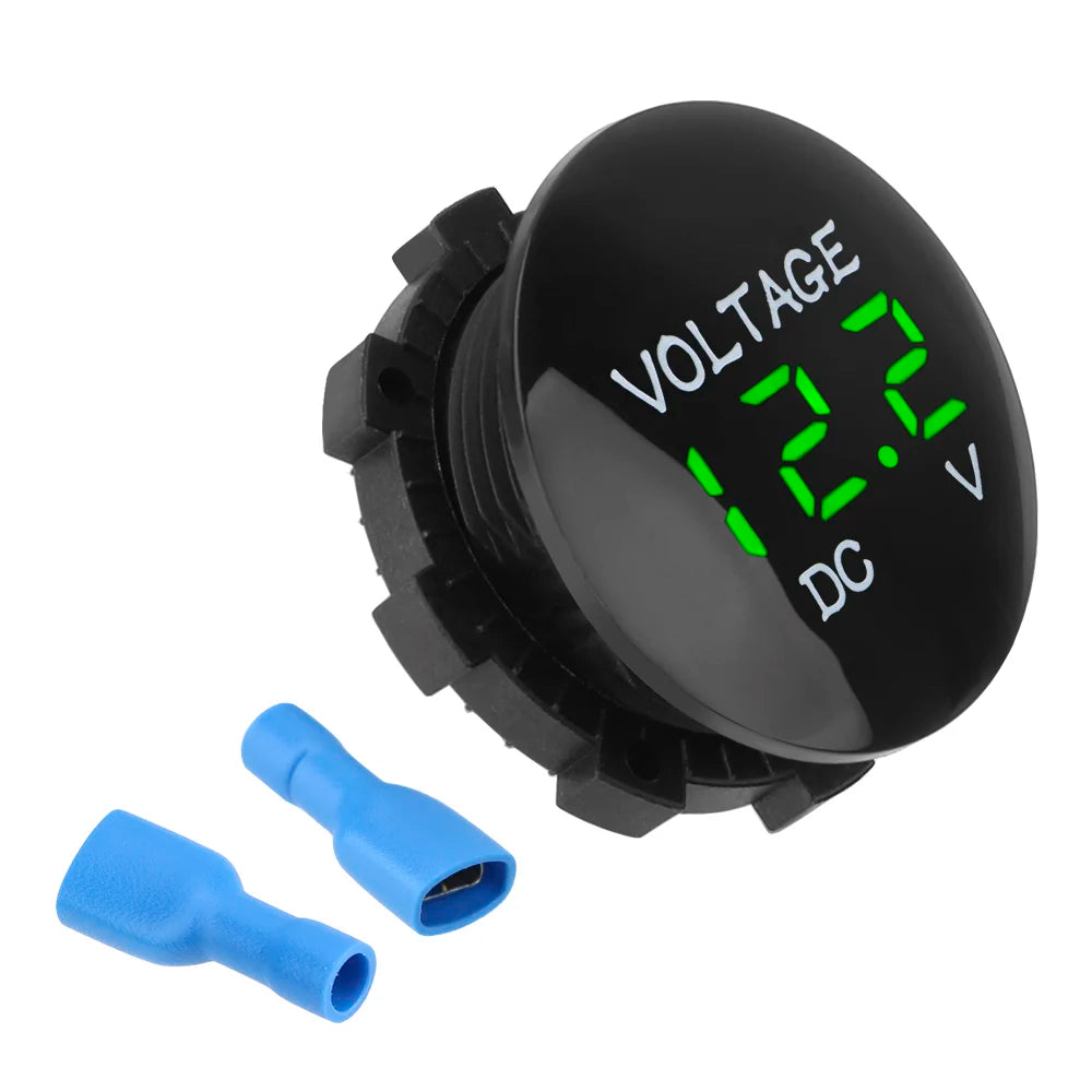 Voltage Meter Tester DC 12V-24V Car Auto Motorcycle Boat Mini Digital