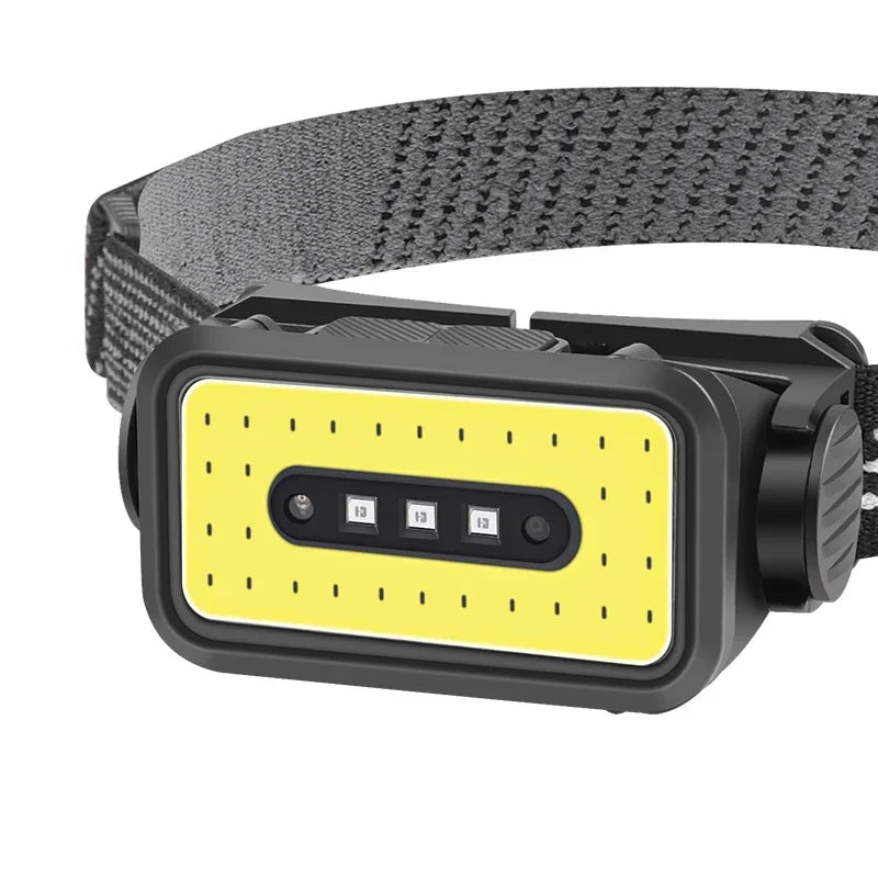 POCKETMAN COB LED Headlamp | Motion Sensor, 5 Modes, USB-C