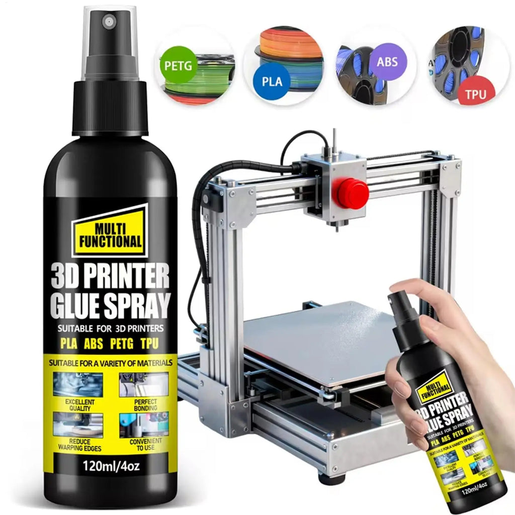 3D Printer Glue Filaments Spray Adhesive Long Lasting Bed Stick TPU