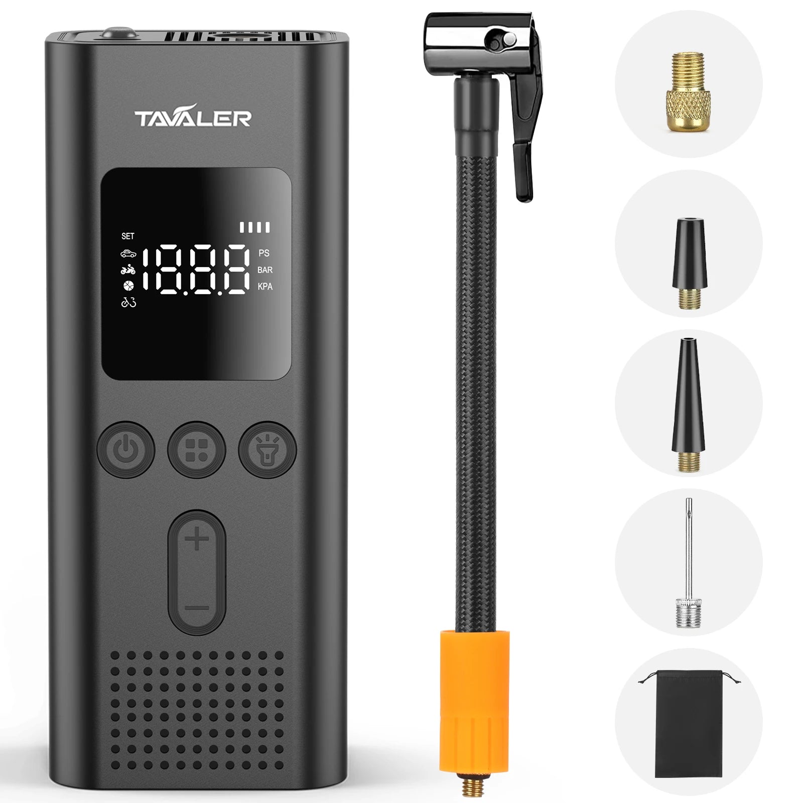 150psi Air Pump Portable Wireless Electric Tire Inflator For Car Bicycle Motorcycle Air Compressor Injector Bike MTB Accessories Zpaxo Q3