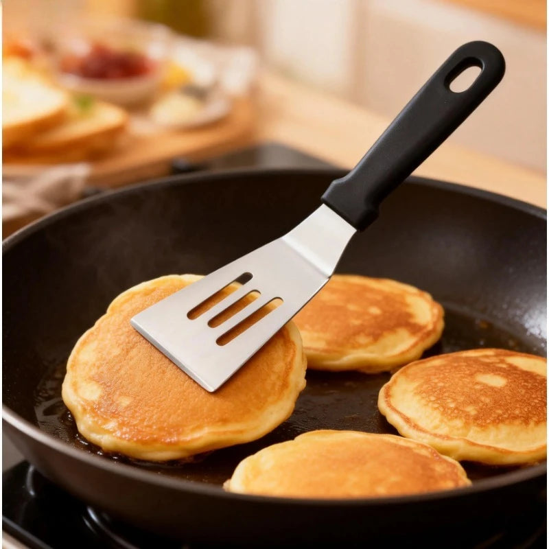 Stainless Steel Spatula Small Metal Turner Brownie Cookie Lasagna Pie