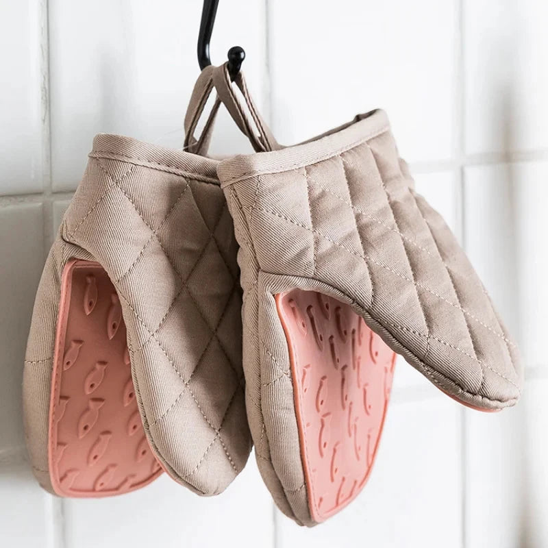 Silicone Oven Glove Mitt – Heat-Resistant Kitchen Potholder