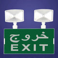 LED Emergency Exit Light – Fire Safety Indicator AC 200-240V Emergency Exit Light Zpaxo 1 6W