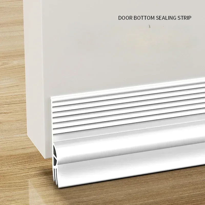 Windproof Door Bottom Sealing Strip Special Air TPE Leakage Strip Lower Windshield Strip Rubber Strips At The Bottom of The Door Zpaxo