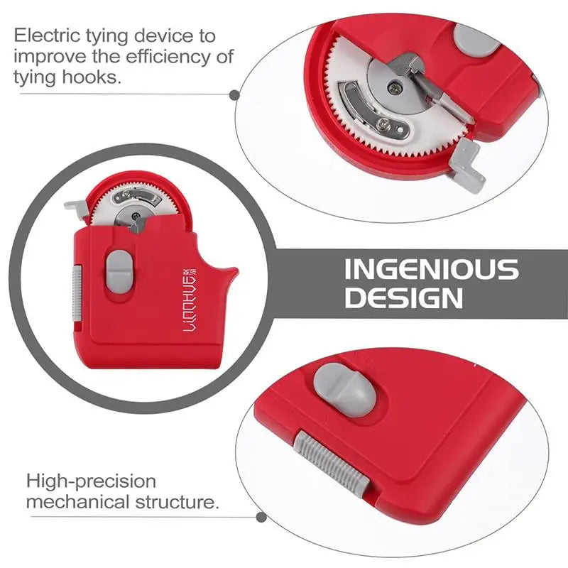 Electric Automatic Fishing Hook Tier – Portable Line Tying Tool