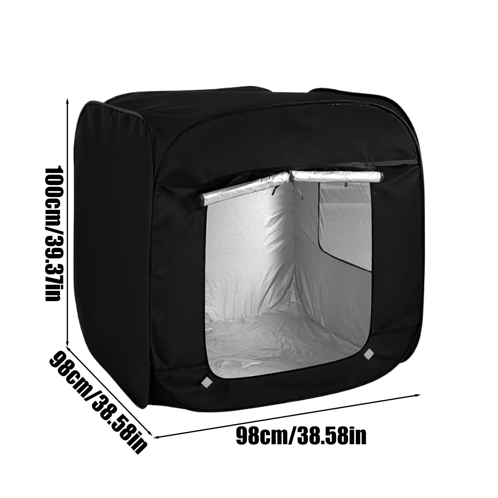 Sensory Play Tent Portable Foldable Den Window Calm Down Black