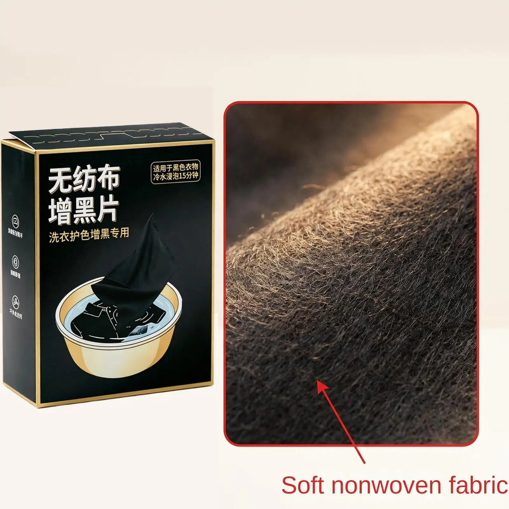 Black Dye Clothes Fabric Darkening Restoration Tablets Clothing Sheet