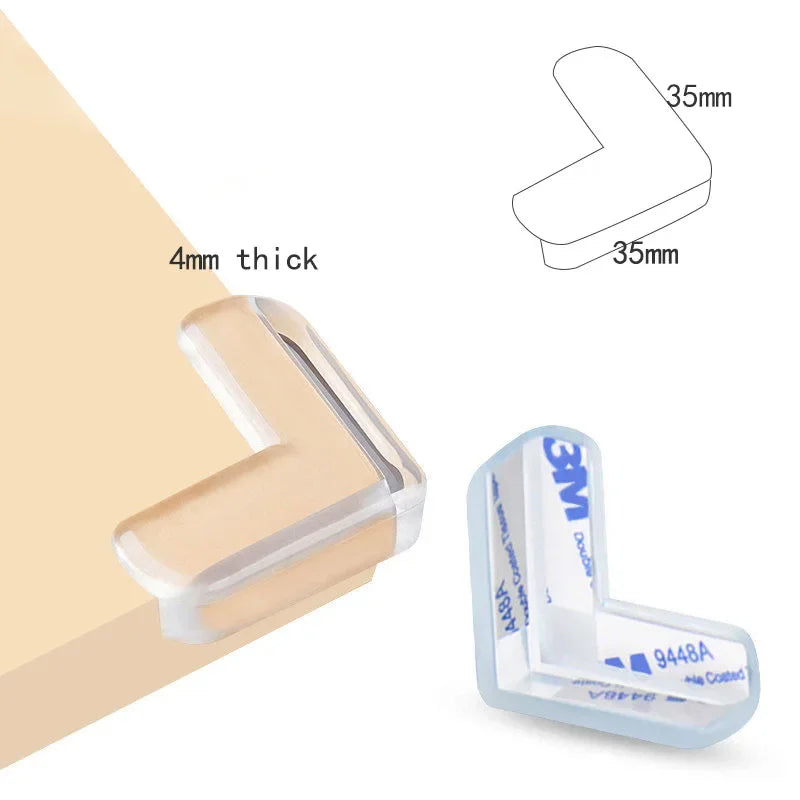 Baby Safety Silicone Protector Table Corner Edge Protection Cover