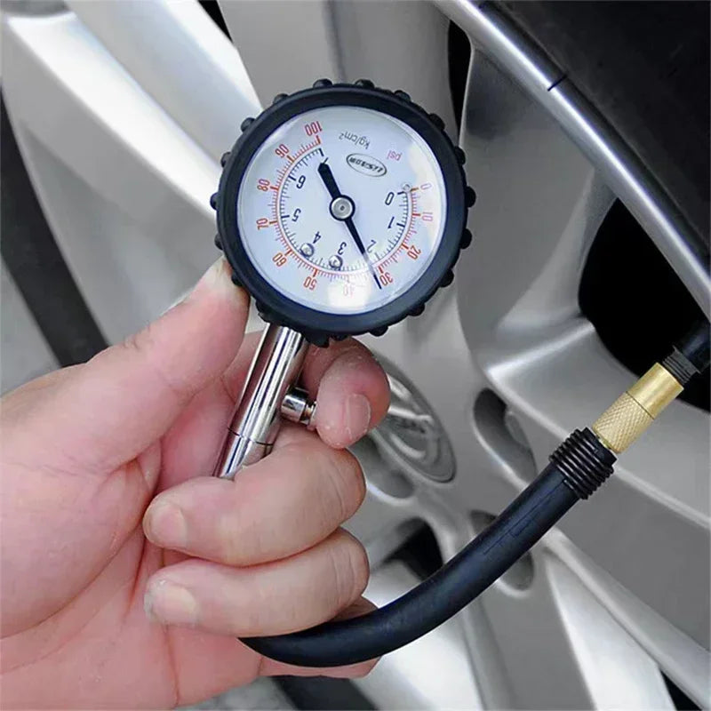100 PSI Tire Pressure Gauge – Car, Truck, Motorcycle & Bike Tire Pressure Gauge Zpaxo
