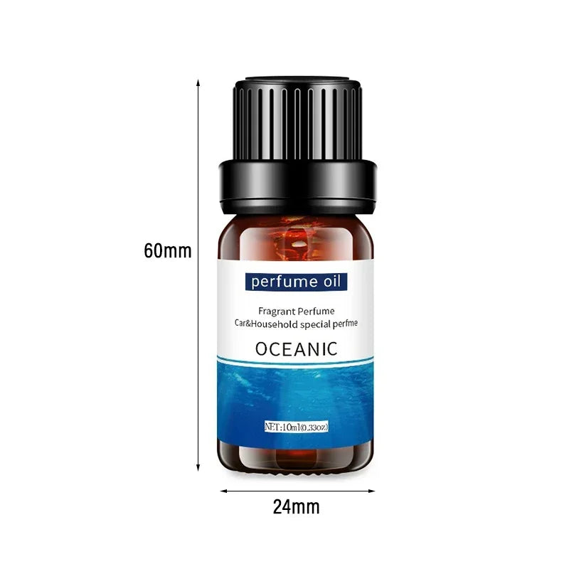 Natural Plant Essential Oil 10ml Eucalyptus Rose Freesia Gardenia Vanilla Peppermint 1PCS Aroma Essential Oil for Diffuser Zpaxo Oceanic 10ml