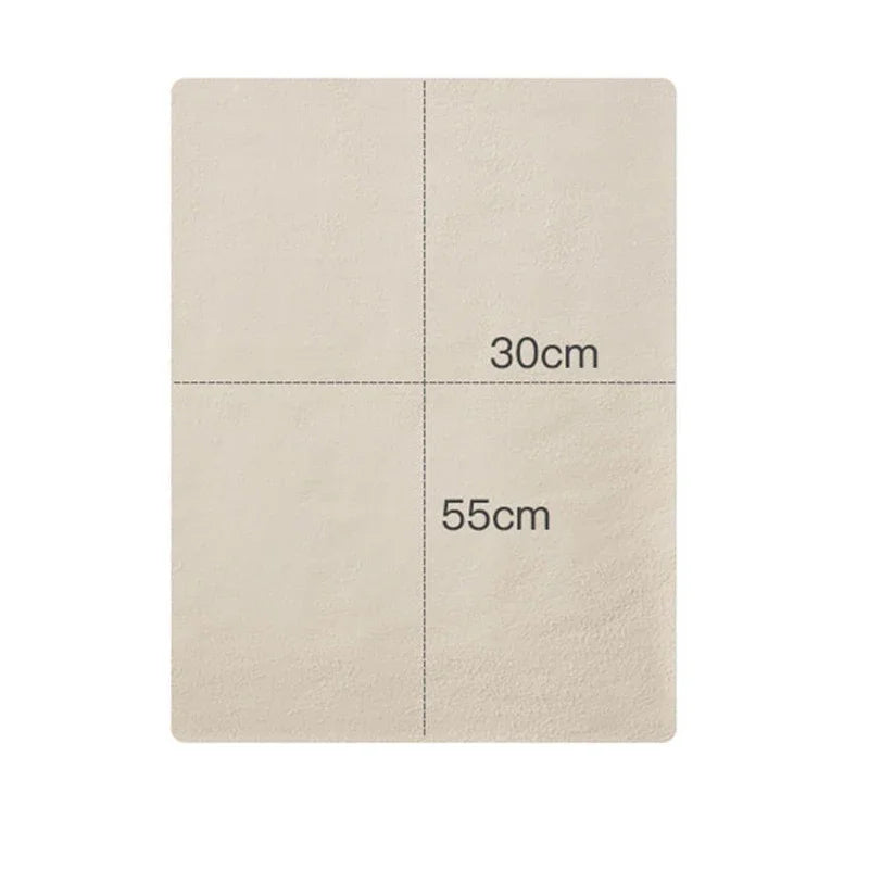 Natural Suede Car Cleaning Cloth Absorbent Towel Household Motorcycle