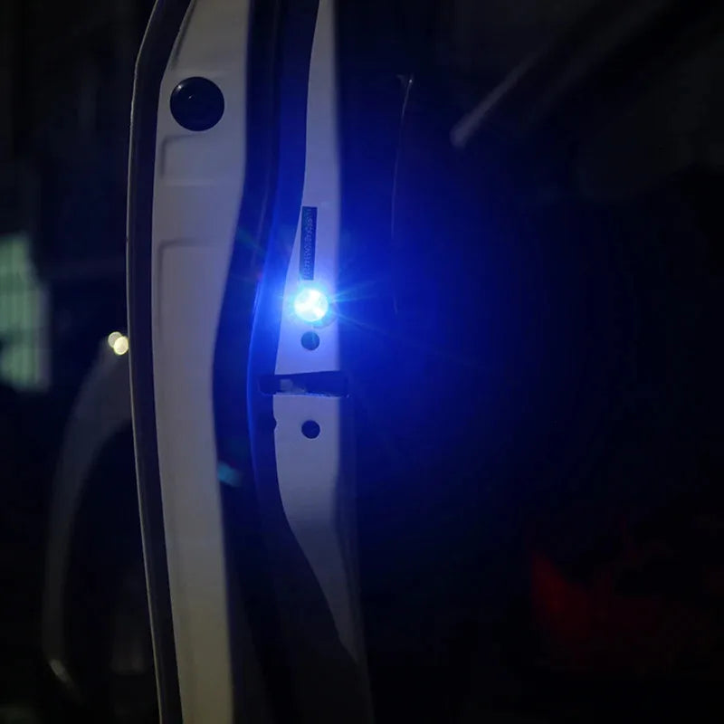 LED Car Door Warning Strobe Lights – Magnetic Sensor | 1/2/4pcs