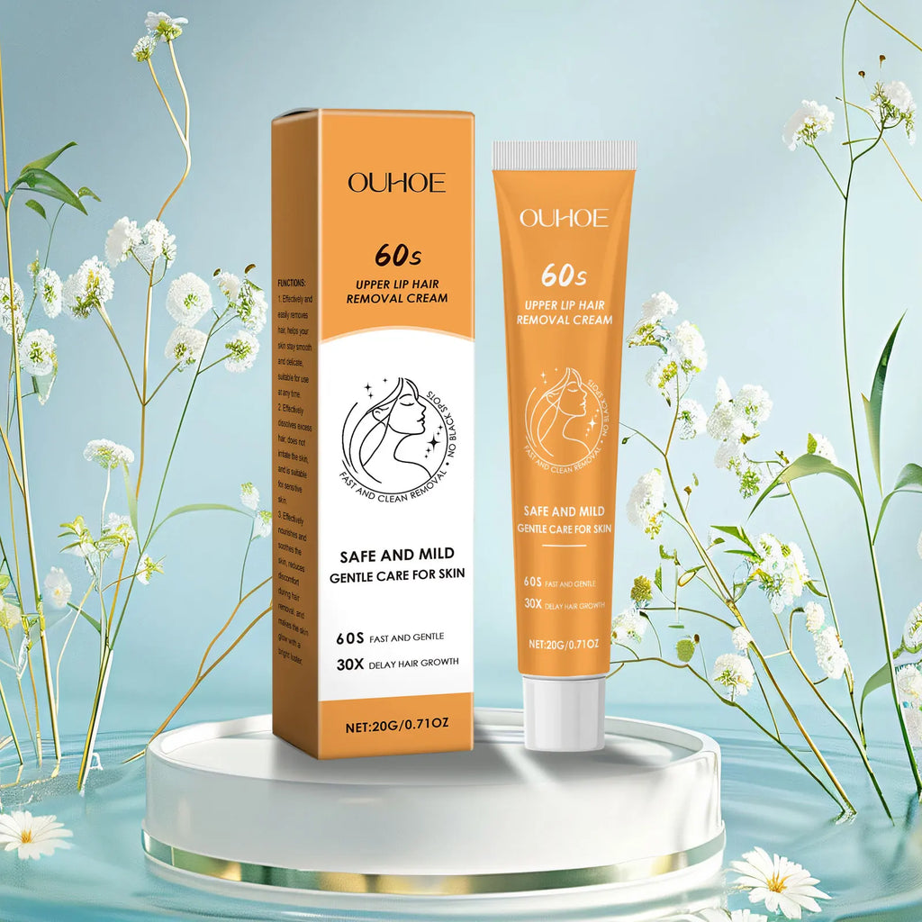 Hair Removal Creams Fast Gentle Removal Skin Care Whitening Clear Lip Hair Underarm Depilation Cream For Women Beauty Zpaxo