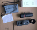 Mini 2000x25 HD Monocular Telescope with Phone Holder Monocular Telescope Zpaxo 2000x25 with clip