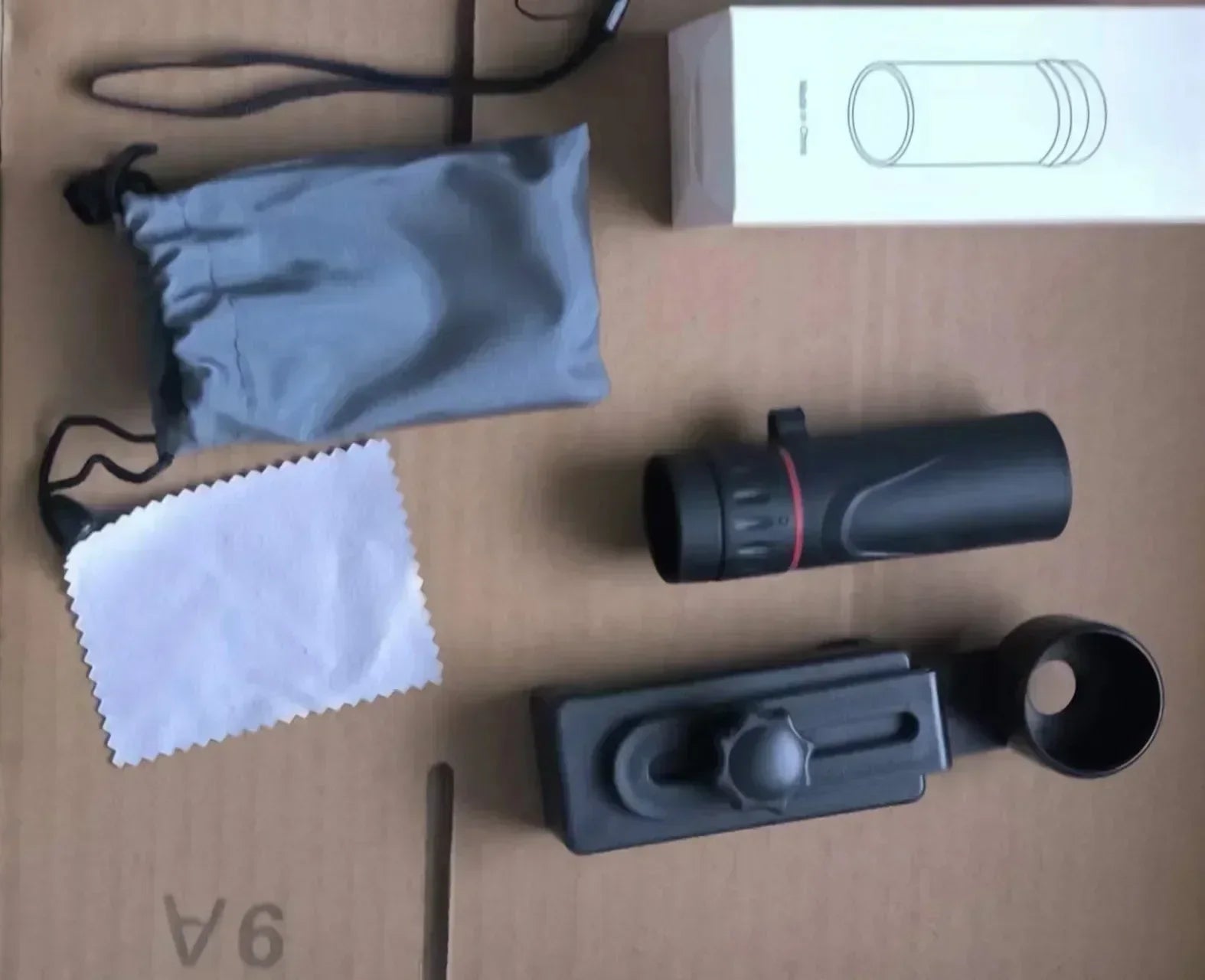 Mini 2000x25 HD Monocular Telescope with Phone Holder Monocular Telescope Zpaxo 2000x25 with clip