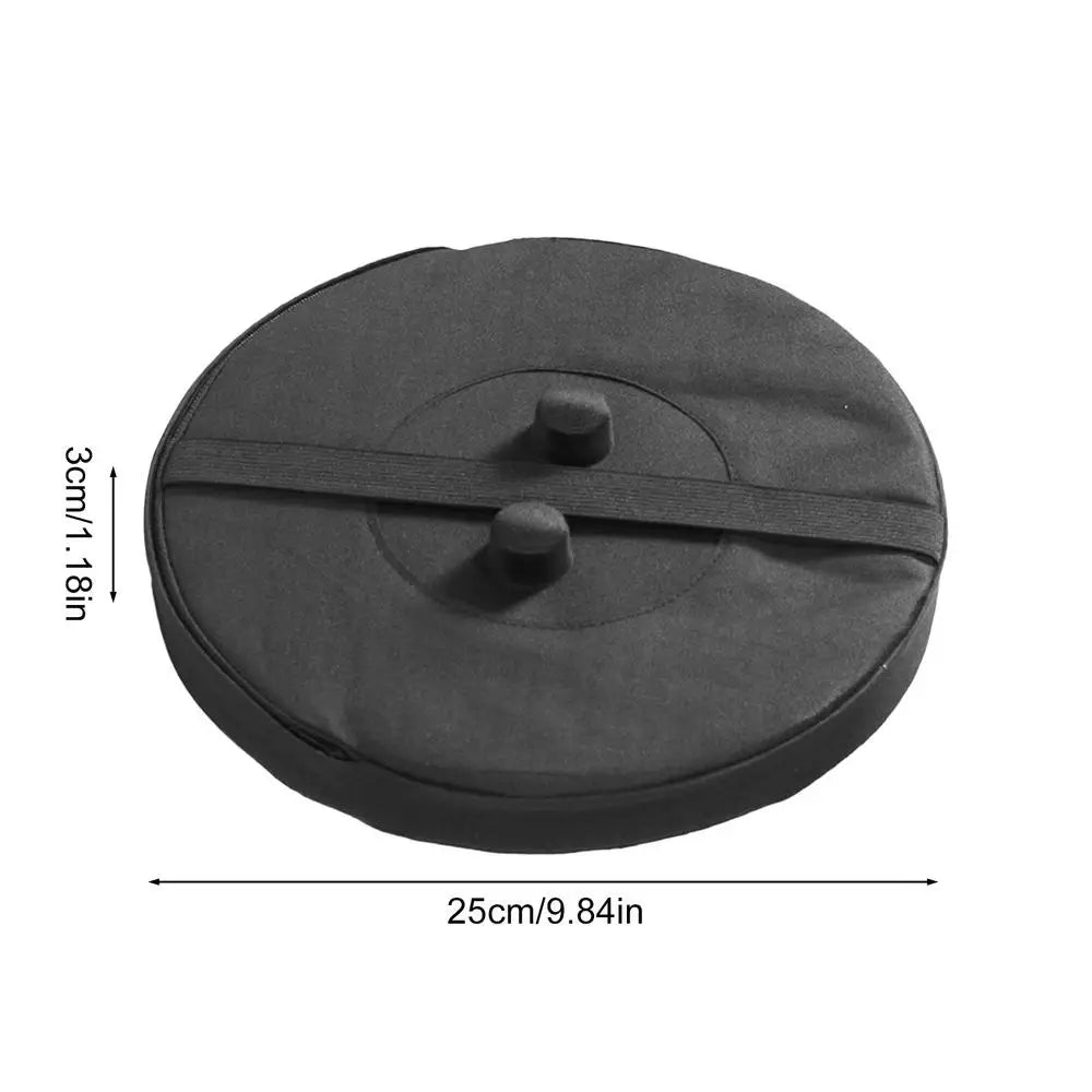 Telescopic Stool Cushion, Round Thickened Folding Seat Cushion Comfortable With Memory Foam Non-slip For Camping Stool Zpaxo 25x25x3cm