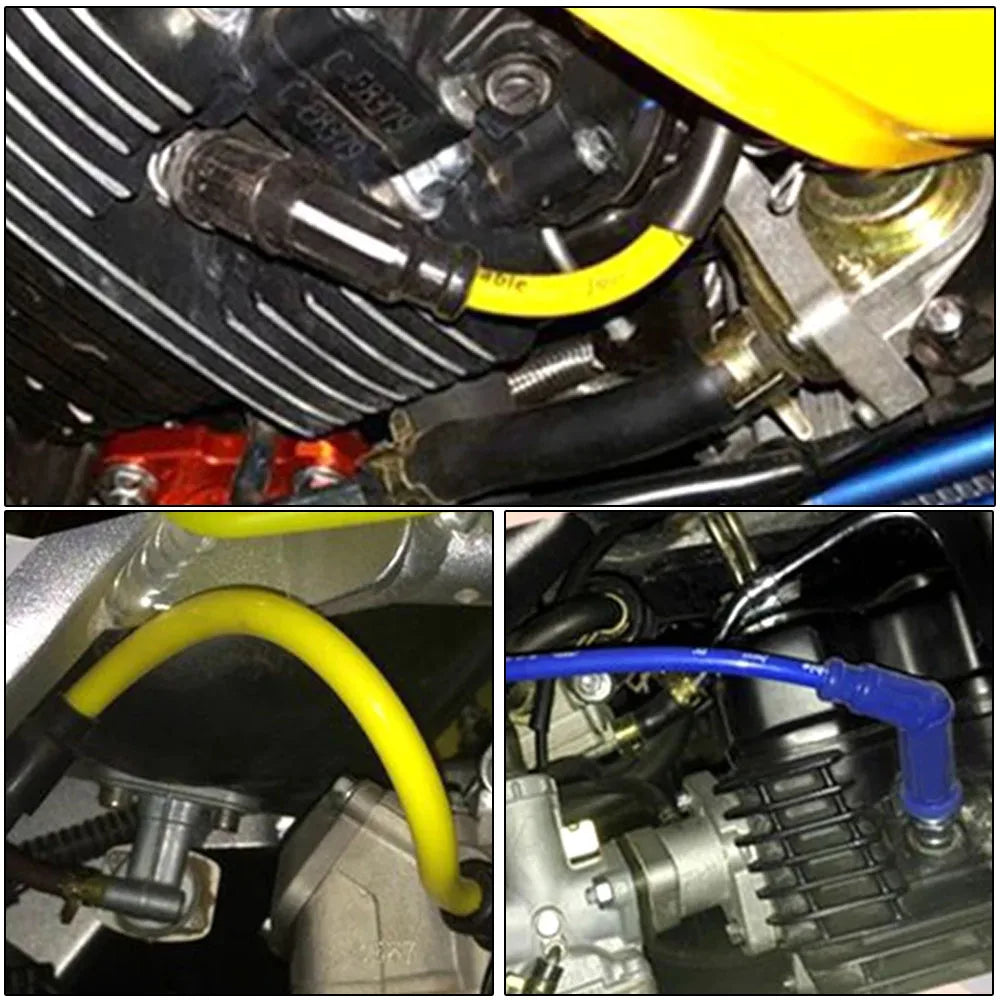 Universal Spark Plug Motorcycle lgnition Coil lridium Cable For Dirt Bike Racing Go Kart ATV Scooter Moto Zpaxo