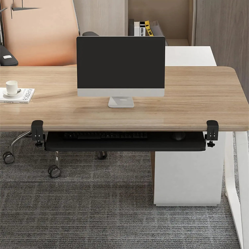 Wholesal Clamp Keyboard Tray Ergonomic Sliding Under Desk Mouse