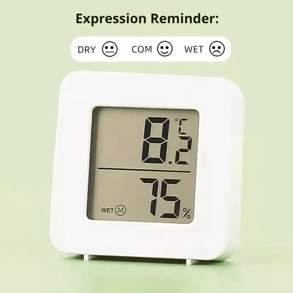 Mini Digital Thermometer Hygrometer – LCD Room Humidity Gauge Thermometer Hygrometer Zpaxo