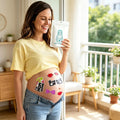Pregnancy Belly Stickers 10 Sheets Bump Decals Pregnancy Bump Stickers For Couples Shower Growth Keepsake Photography Expectant Zpaxo China Mainland
