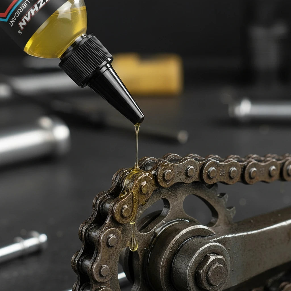 100ml Motorcycle Chain Lubricating Oil Main/Side Parking Stand Lubricants Maintenance Rust Noise Reducing Bicycles Chain Oil Zpaxo