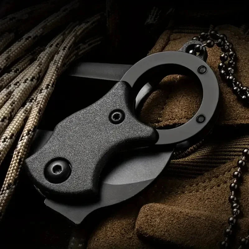 Mini EDC Keychain Knife – Stainless Steel Pocket Multitool