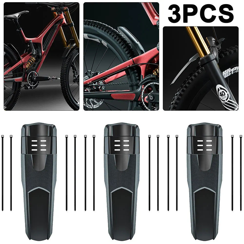Extended Mountain Bicycle Front Rear Fender Universal Bike Wheel