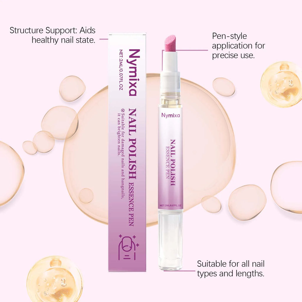 Cuticle Oil Pen Nail Cuticle Care Moisturizing Anti Hangnail Fast Absorb No Residue Soft Smooth Nails Daily Manicure Tool Zpaxo
