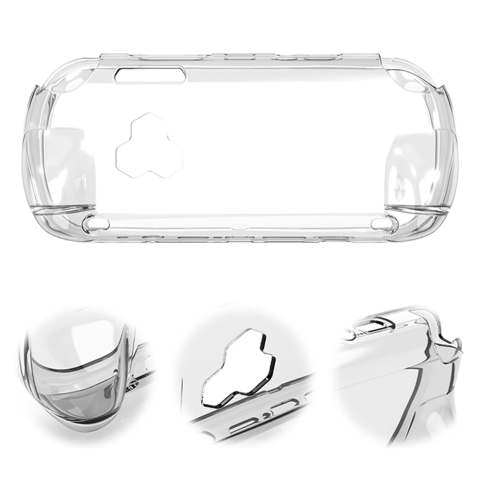 Clear Transparent Case Protective Sleeve Anti-slip Anti-drop TPU Soft