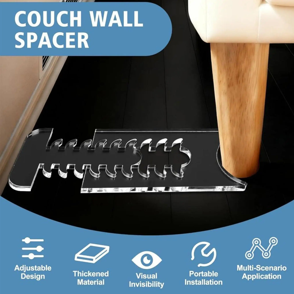 Couch Wall Spacer Anti-slip Furniture Protector Keep Outlet Space