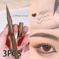 0.05mm slim eyeliner is smooth and durable, slim, quick-drying, long-lasting eyeliner, 4 colors, waterproof, non-smudging Zpaxo 05 COMBO2