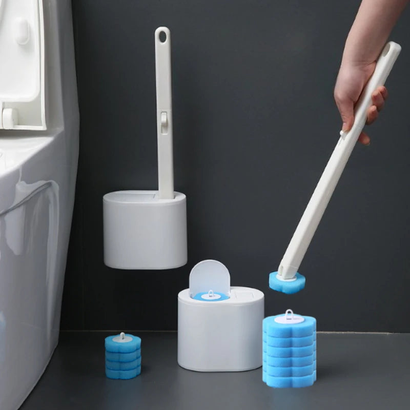 Disposable Toilet Cleaning Refill Heads Universal Replacement Pads