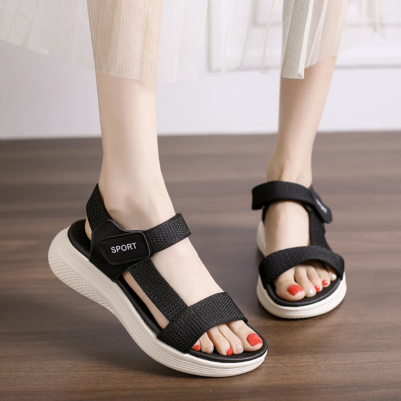 Women's Shoes Summer 2026 Comfort Casual Sport Sandals Women Beach Zpaxo 41 image color 1