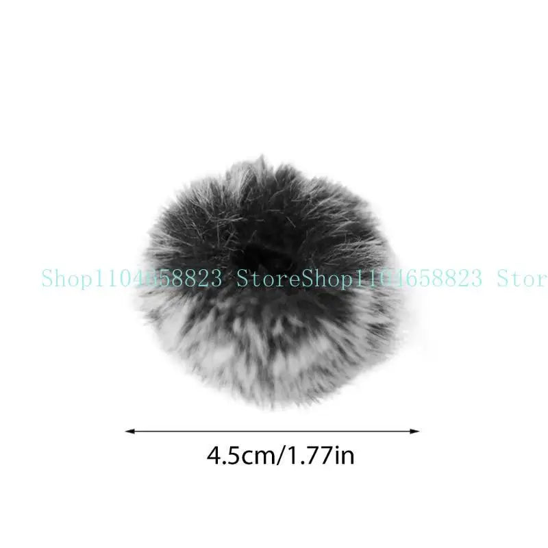Windscreen Furry Windscreen Mic Cover Microphone Cover Muff Windscreen Cover Replacement for K10 Lavalier Microphone Zpaxo