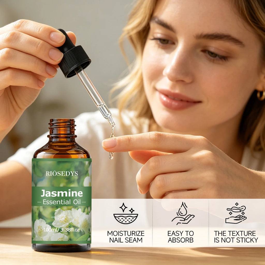 JASMINE ESSENTIAL OIL Moisturizing Nourishing Massage Suitable Zpaxo
