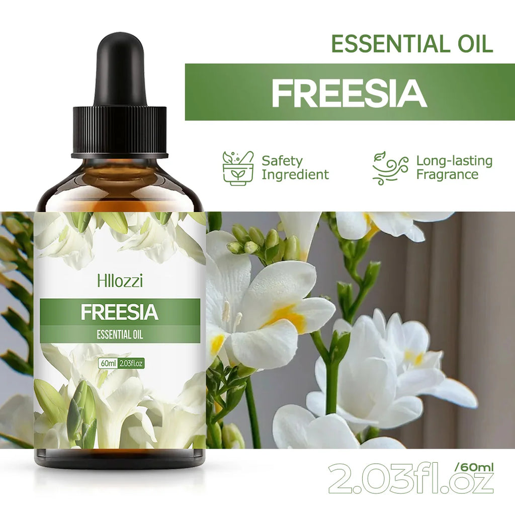 Freesia essential oil plant essential oil aromatherapy oil pure essential oil aromatherapy humidifier soap multifunctional essen Zpaxo