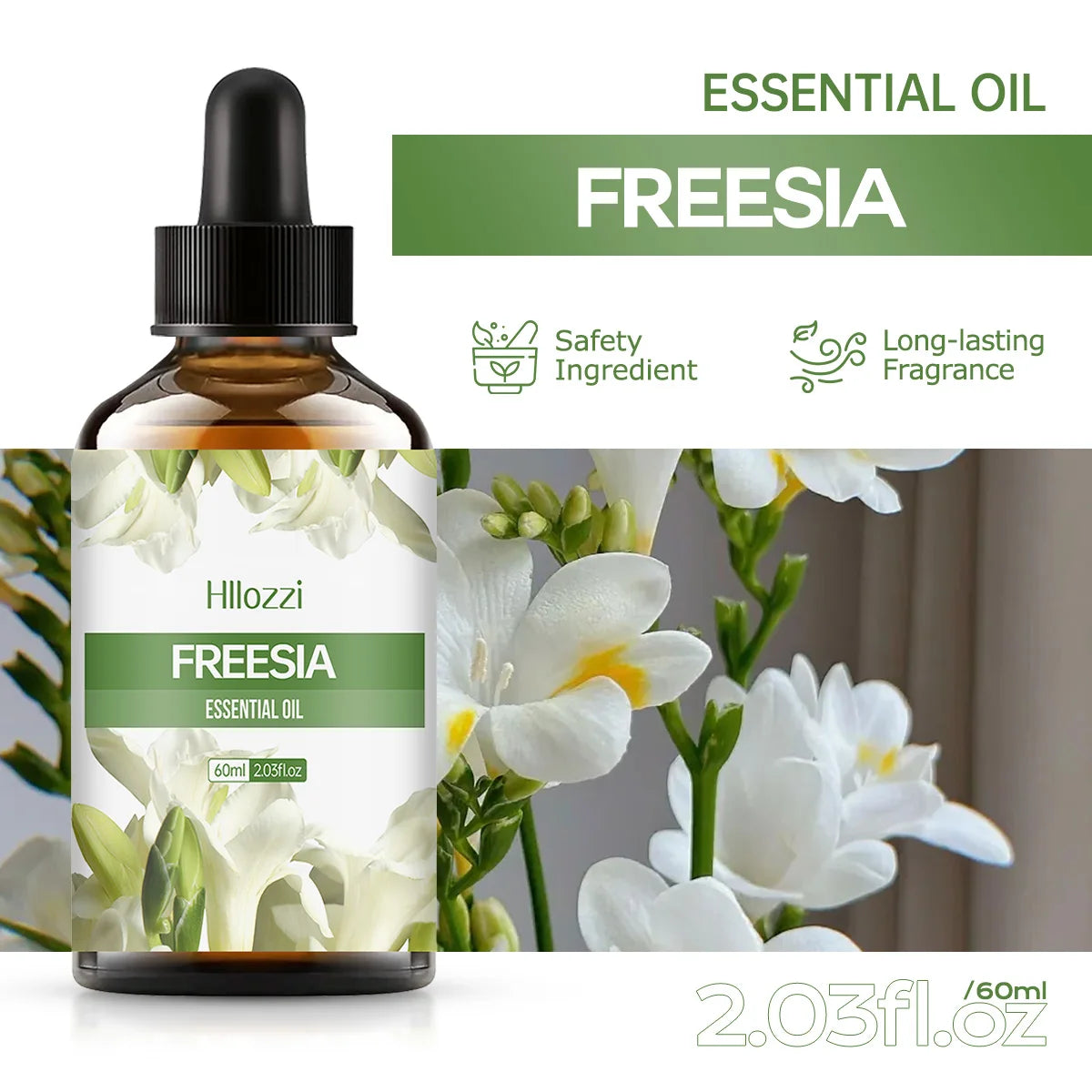 Freesia essential oil plant essential oil aromatherapy oil pure essential oil aromatherapy humidifier soap multifunctional essen Zpaxo